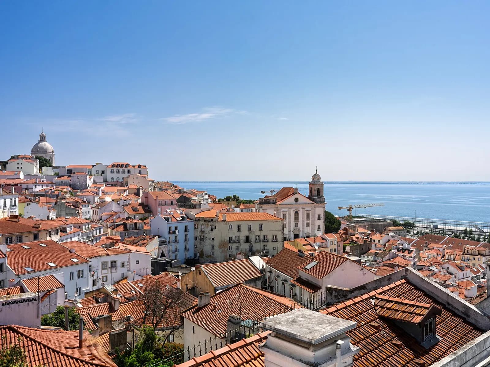 Foto: Lisboa desde un mirador