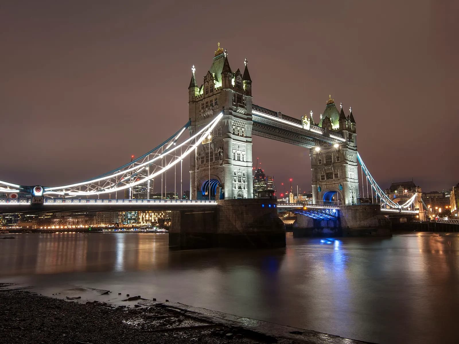 Foto: Londres sobre el Támesis