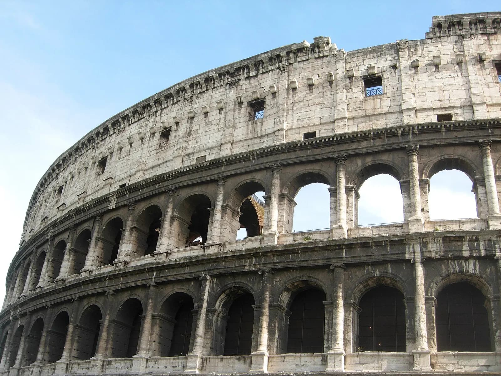 Foto: Foro Romano en la luz de la tarde